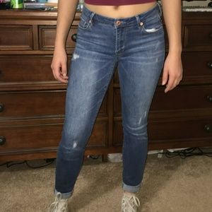 Old navy rockstar skinny jeans